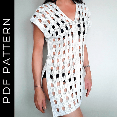 SalyBeach Cover Up Crochet Pattern