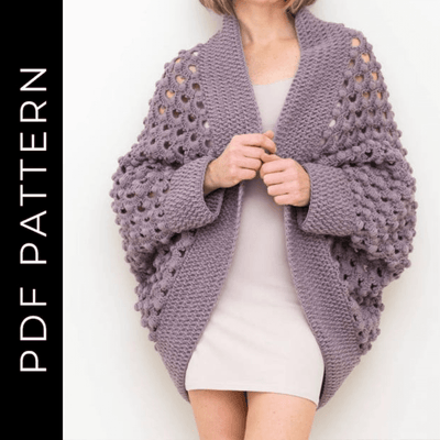 Dansho Cardigan crochet pattern